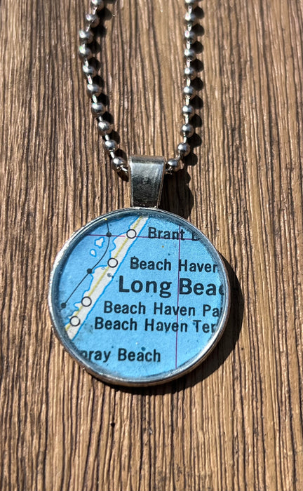 Map Necklace-Long Beach