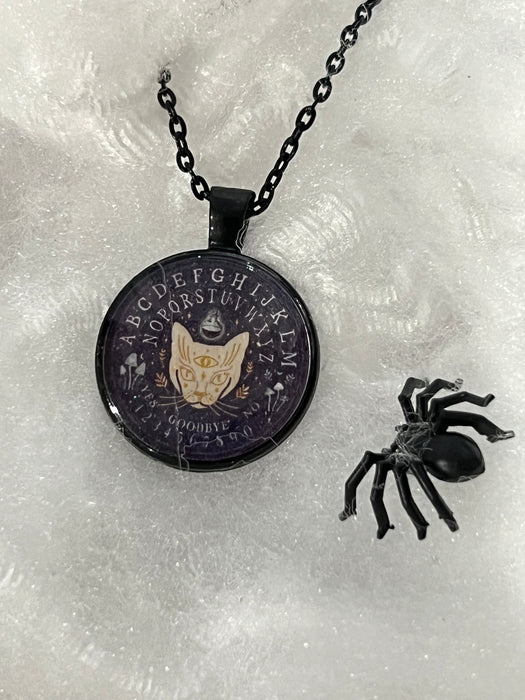 Dark Enchantments Ouija Necklace Kitty