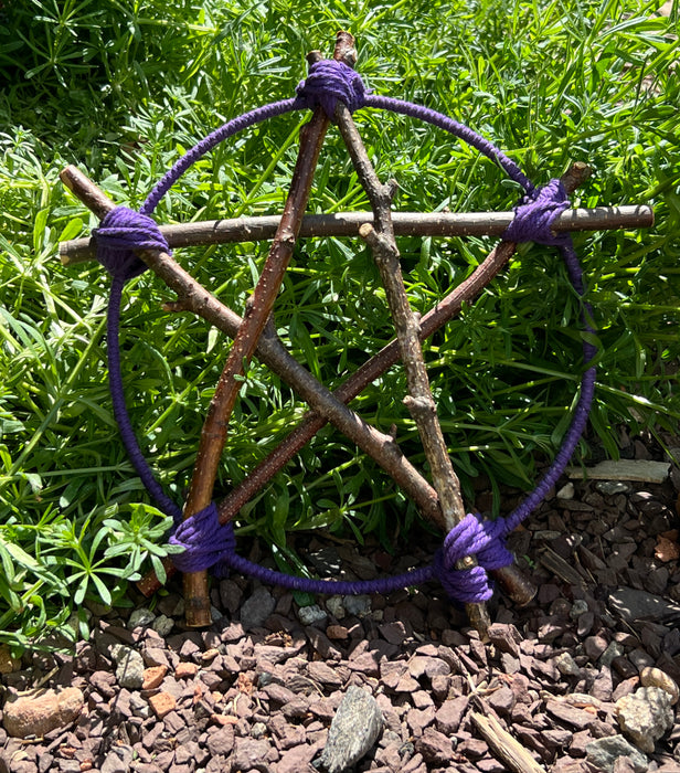 Birch Pentacle-Purple