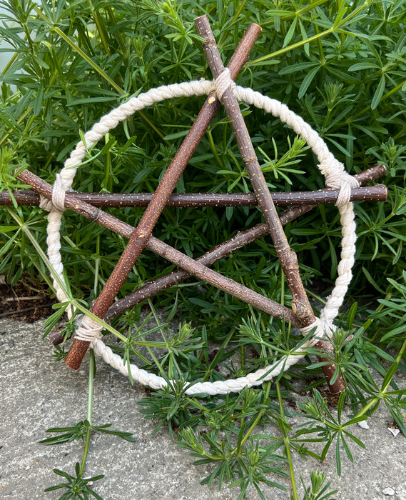 Birch Pentacle-Natural