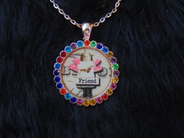 Faery Friends "Friend" Necklace