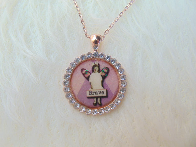 Faery Friends "Brave" Necklace