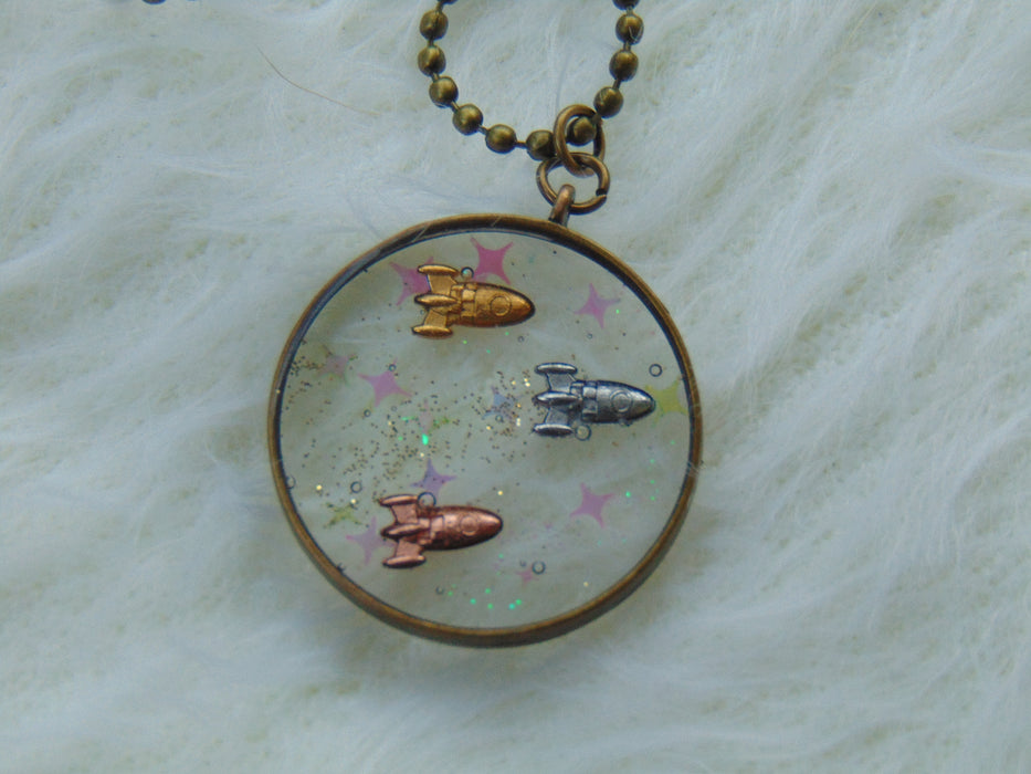 Enchanted Galaxy Blast Off Necklace