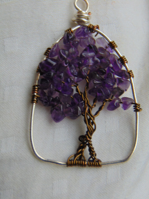 Gem Tree Amethyst Necklace