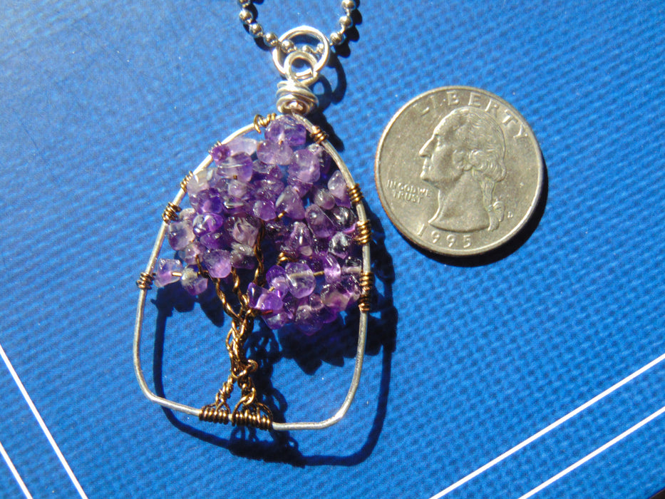 Gem Tree Amethyst Necklace