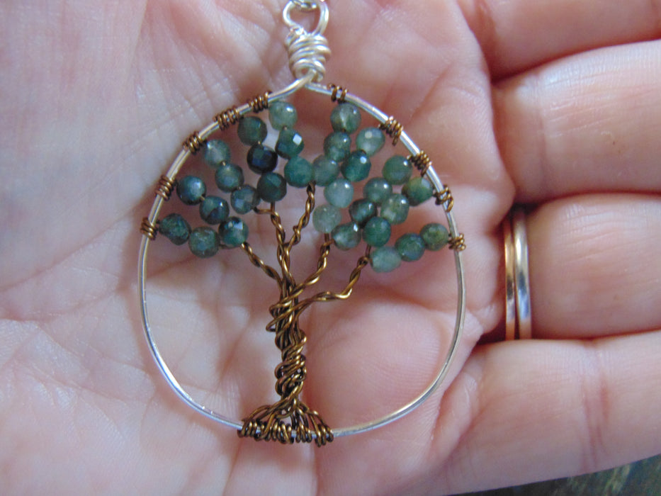 Gem Tree Emerald Necklace