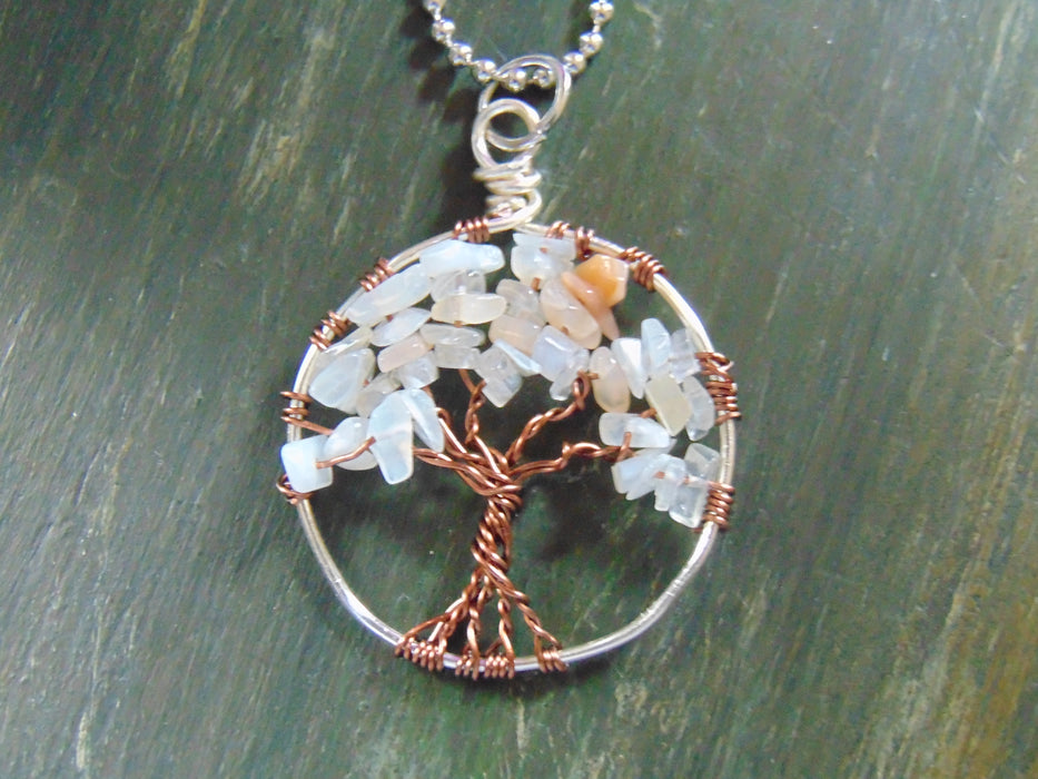 Gem Tree Small Moonstone Necklace