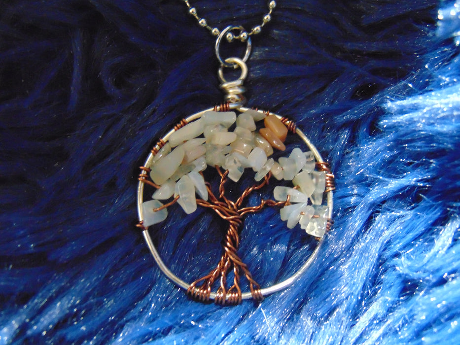 Gem Tree Small Moonstone Necklace