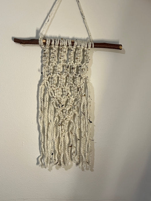 Ivory Knotted Wall Hanging