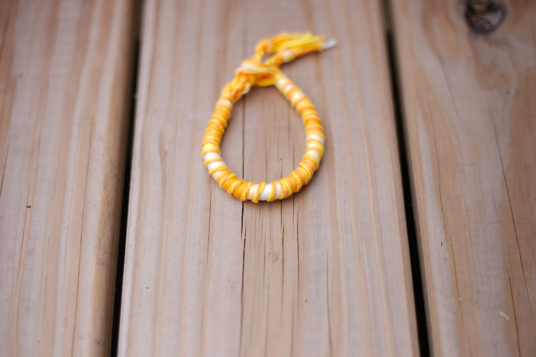 Sunny Day ThreadWrap Bracelet