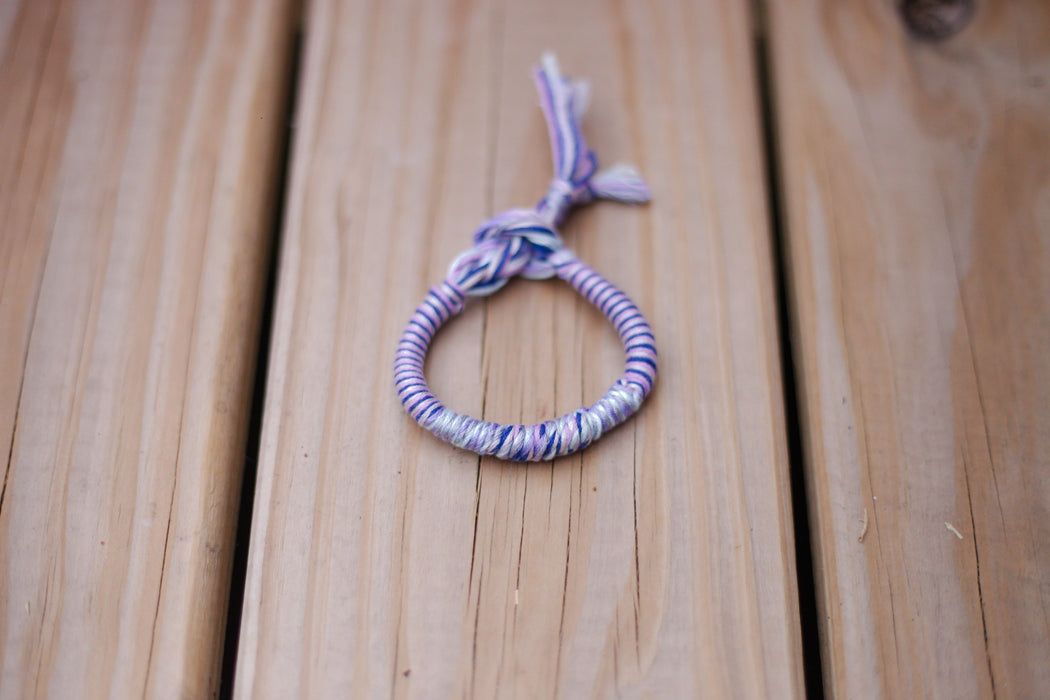 Lavender Haze ThreadWrap Bracelet