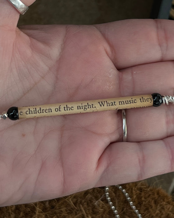 Embellished Excerpts "Children of the Night" Necklace