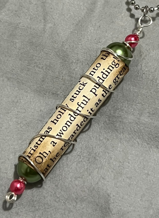 A Christmas Carol-Wonderful Pudding Necklace