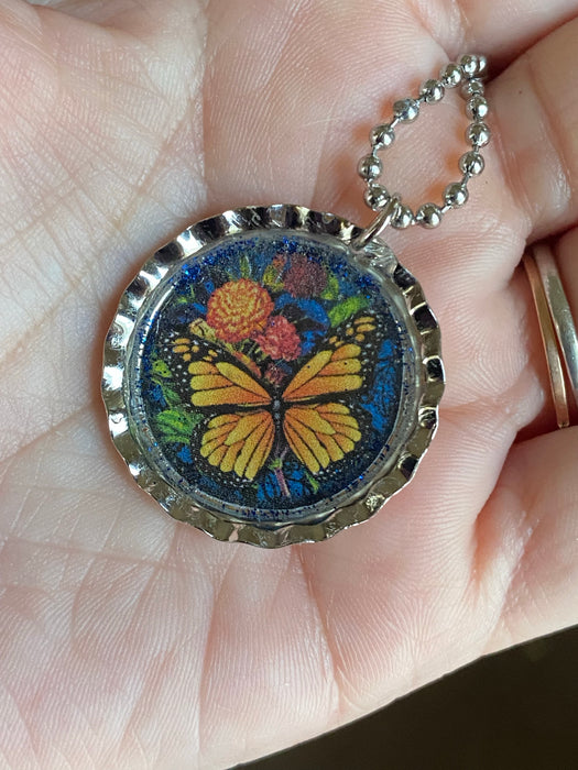 Esther’s Garden Monarch Pendant