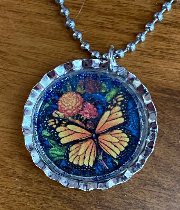 Esther’s Garden Monarch Pendant